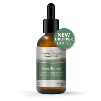 Maxi Focus Eye Liquid Oral Supplement with Lutein and Zeaxanthin